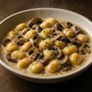 Gnocchi Al Funghi