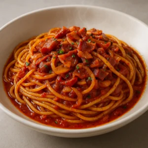 Spaghetti Amatriciana